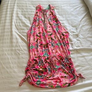 Luli Fama t back mini dress. Ocean Drive euphoria. EUC